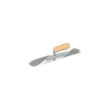Swim Pool Trowel - Plex 16" X 4" - Short Shank Camel Handle