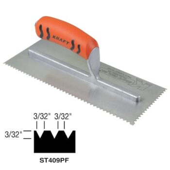 Flat-Top V-Notch, 3/32" x 3/32" x 3/32