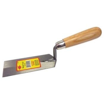 Margin Trowel, 5” X 2” High Carbon Steel Blade, 12PK